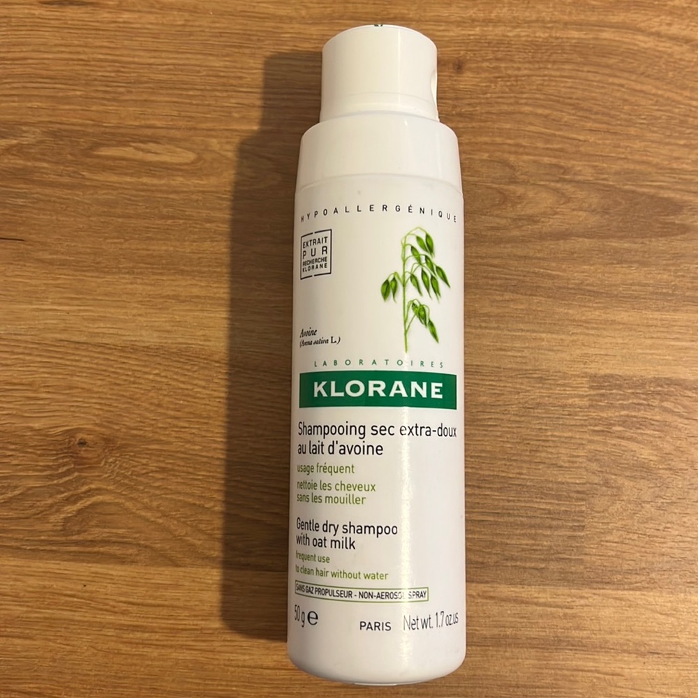 Klorane Gentle dry shampoo with oat milk-net weight 1.7 oz